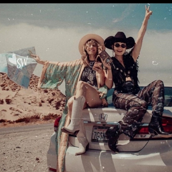 BOHEMIAN VINTAGE ROBE KIMONO - Picture 8 of 16